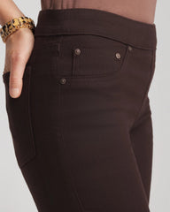 Chico's Women | Petite Pull-On Slim Bootcut Jeggings COCOA BEAN