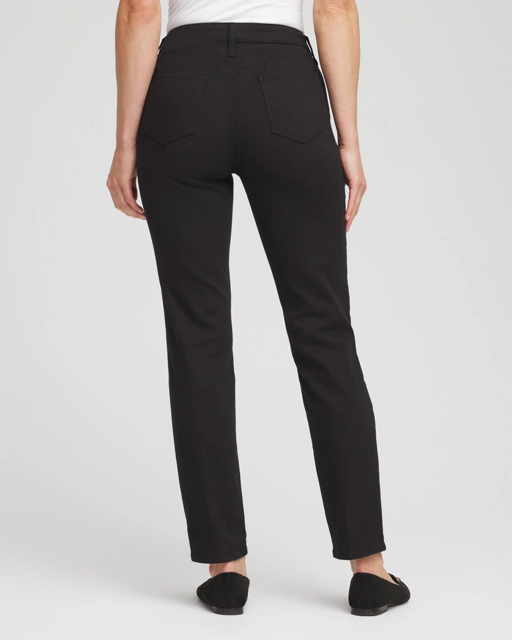 Chico's Women | So Slimming Petite Girlfriend Ankle Jeans BLACK