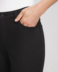 Chico's Women | So Slimming Petite Girlfriend Ankle Jeans BLACK
