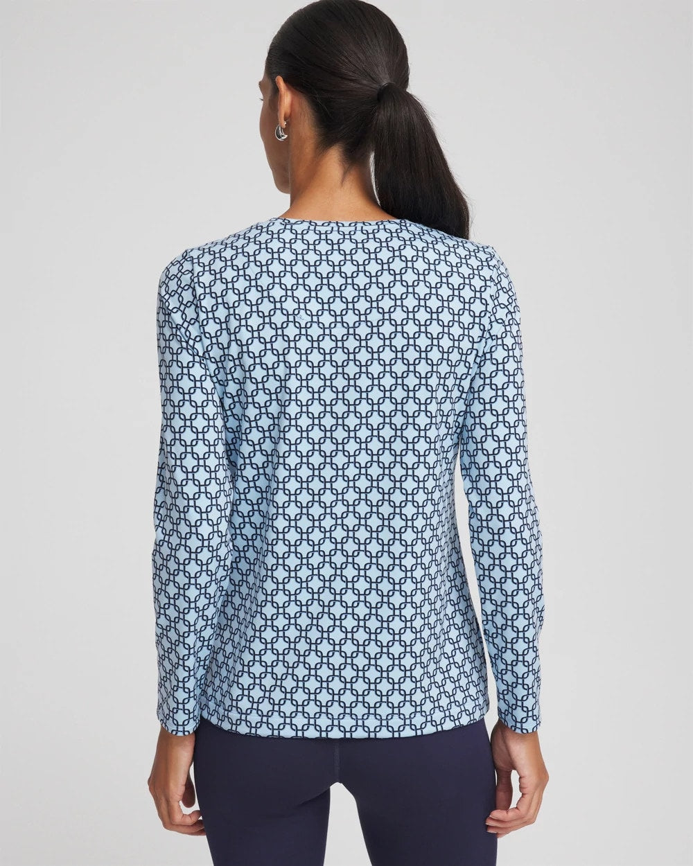 Chico's Women | Zenergy® Chain Top CRYSTAL TOPAZ