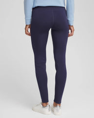 Chico's Women | Zenergy® Soft Topaz Contrast Leggings PASSPORT BLUE