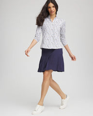 Chico's Women | Zenergy® UPF Pleated Skort PASSPORT BLUE