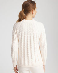 Chico's Women | Zenergy® Luxe Cable Sweater ENGLISH CREAM