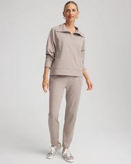 Chico's Women | Zenergy® Cloud Half-Zip Pullover Top ROCKY MOUNTAIN