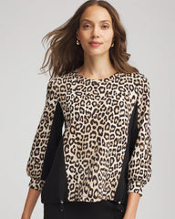 Chico's Women | Zenergy® Animal-Print Bungee Top