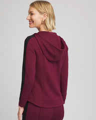 Chico's Women | Zenergy® Double-Knit Contrast Jacket DEEP CHIANTI