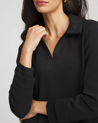 Chico's Women | Zenergy® Collared Tunic BLACK
