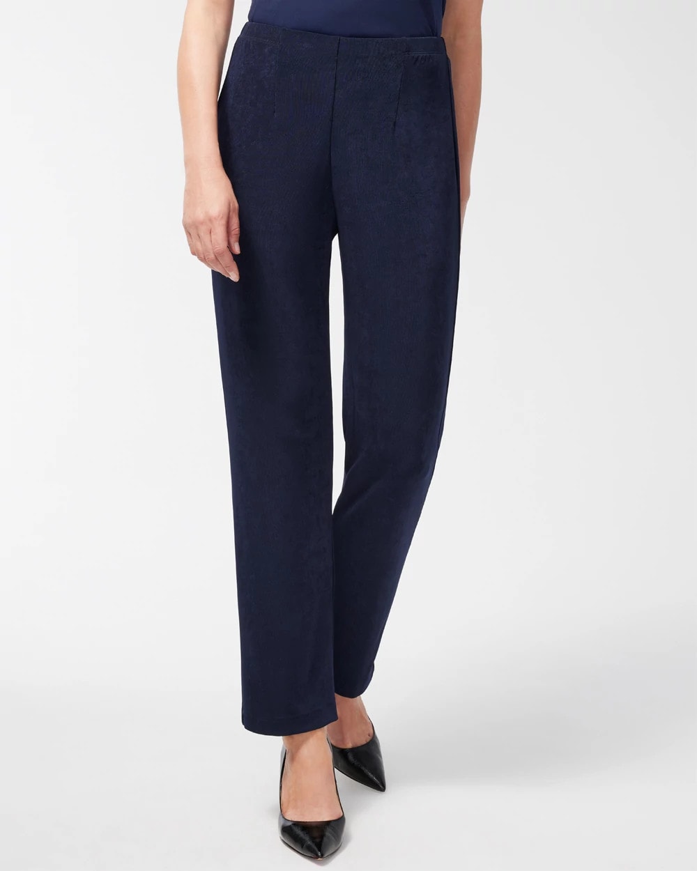 Chico's Women | Travelers™ Classic No Tummy Pants INDIA INK
