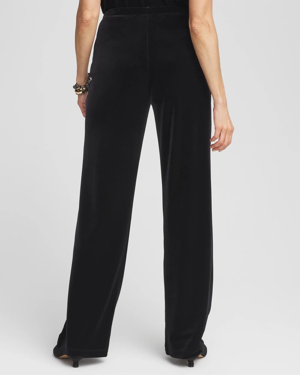 Chico's Women | Travelers™ Velvet No Tummy Pants TRAVELERS BLACK