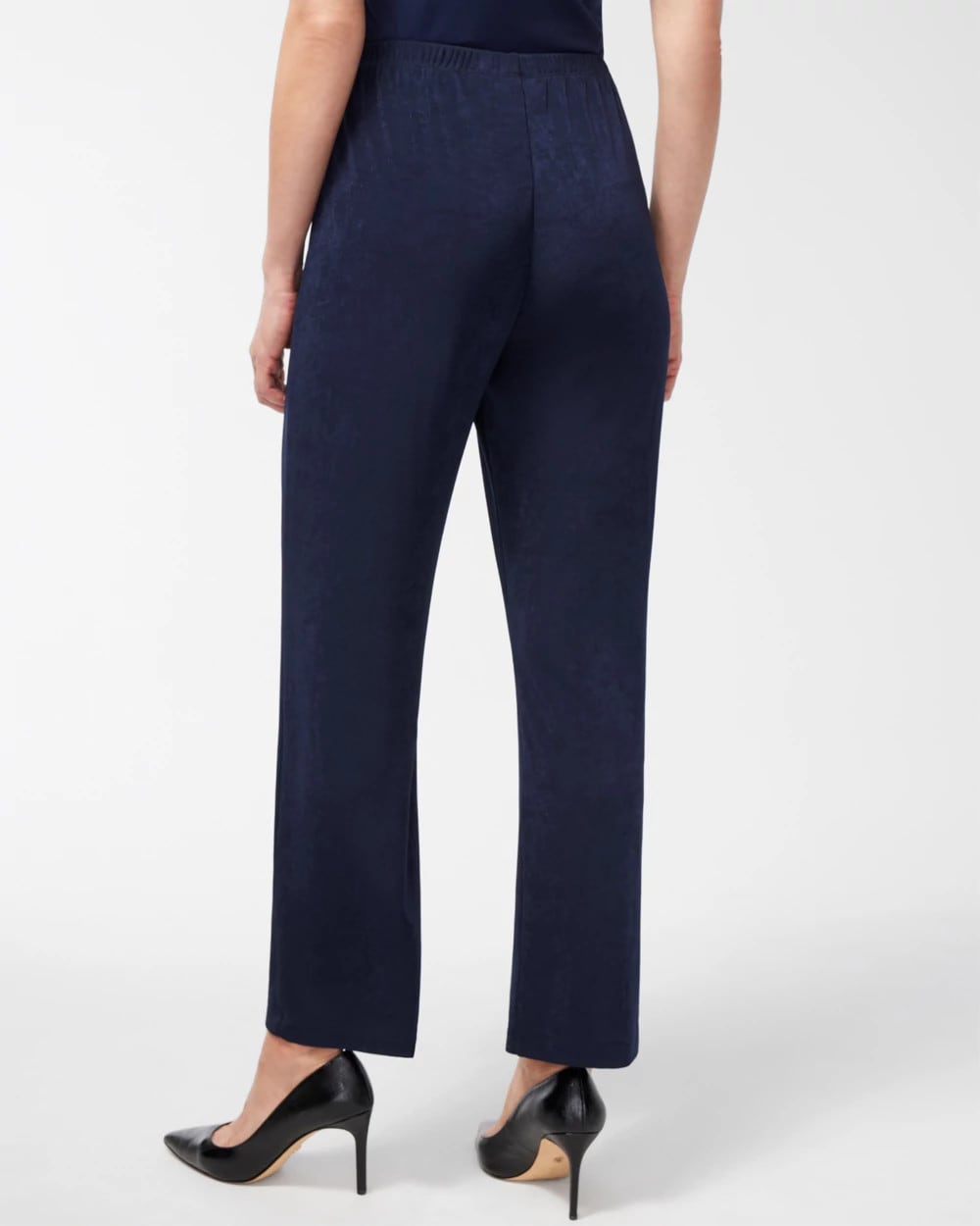 Chico's Women | Petite Travelers™ No Tummy Pants INDIA INK