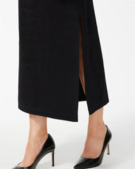 Chico's Women | Travelers™ Side-Slit Maxi Skirt TRAVELERS BLACK