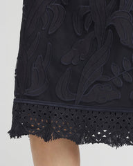 Chico's Women | Travelers™ Mesh Appliqué Midi Dress TRAVELERS INDIA INK