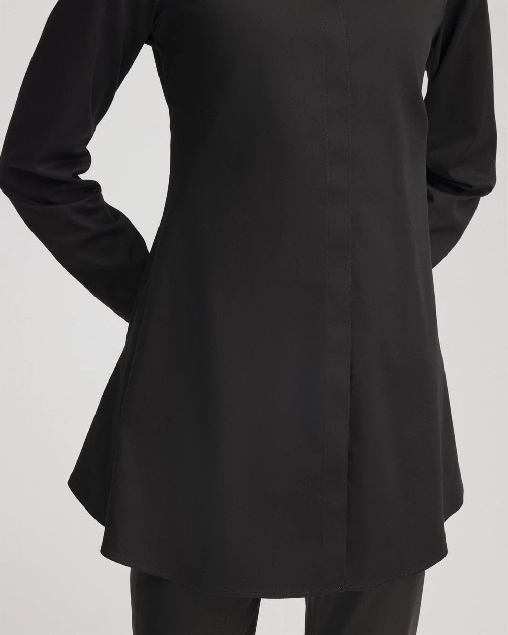 Chico's Women | No Iron™ Pocketed Tunic BLACK