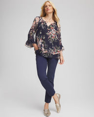 Chico's Women | Brigitte™ Slim Pull-On Ankle Pants PASSPORT BLUE