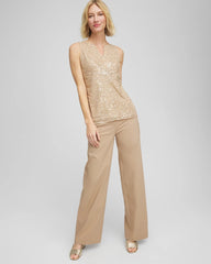 Chico's Women | Brigitte™ Slim Wide-Leg Pants CATTAIL BROWN