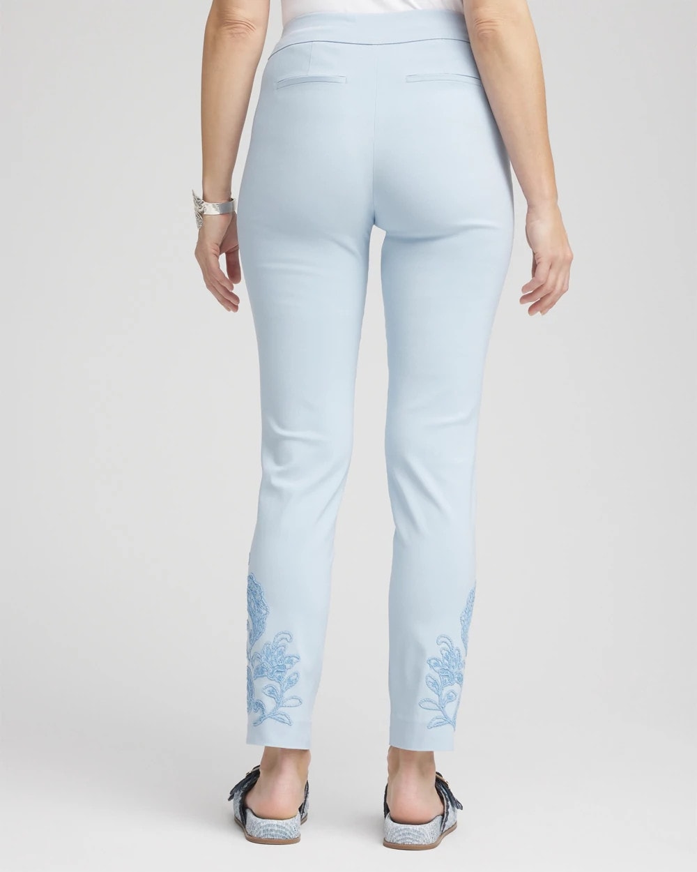 Brigitte™ Embroidered Ankle Pants