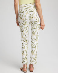 Brigitte™ Slub Slim Ankle Pants