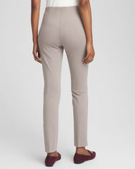 Chico's Women | Juliet Slim Trim Detail Ankle Pants ROCKY MOUNTAIN