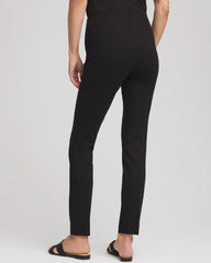Chico's Women | Juliet Slim Trim Detail Ankle Pants BLACK